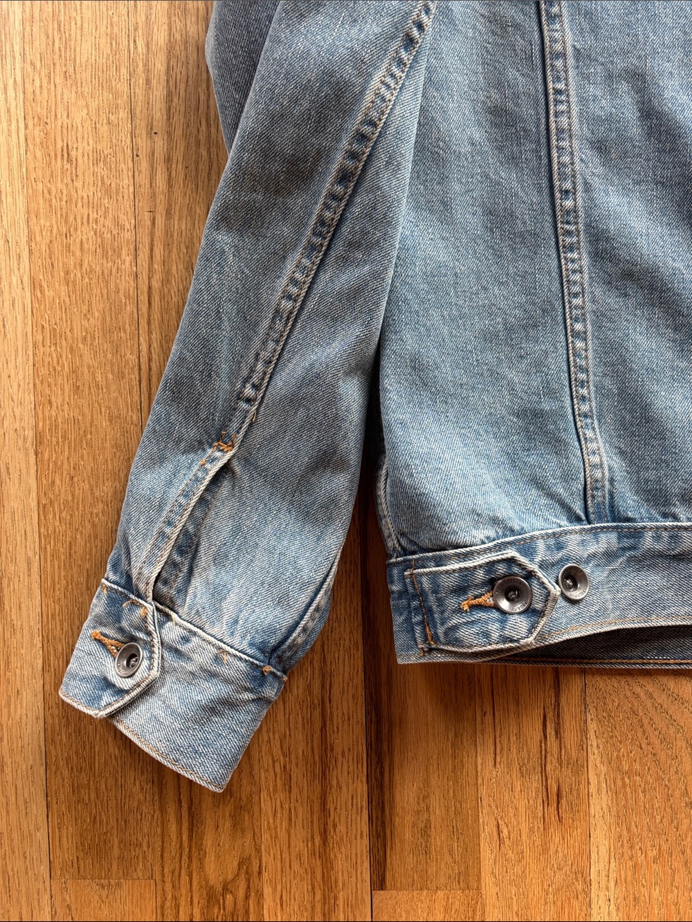 Patch Pocket Denim Jacket - Picture 5 of 6